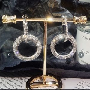 Double Hoop Exquisite Earrings